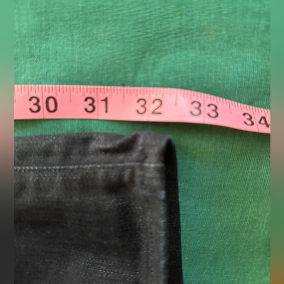 NWOT EARNEST SEWN Cigarette Leg HARLAN.93B Women’s Dark Blue Wash Jeans Size 28 - Picture 7 of 8
